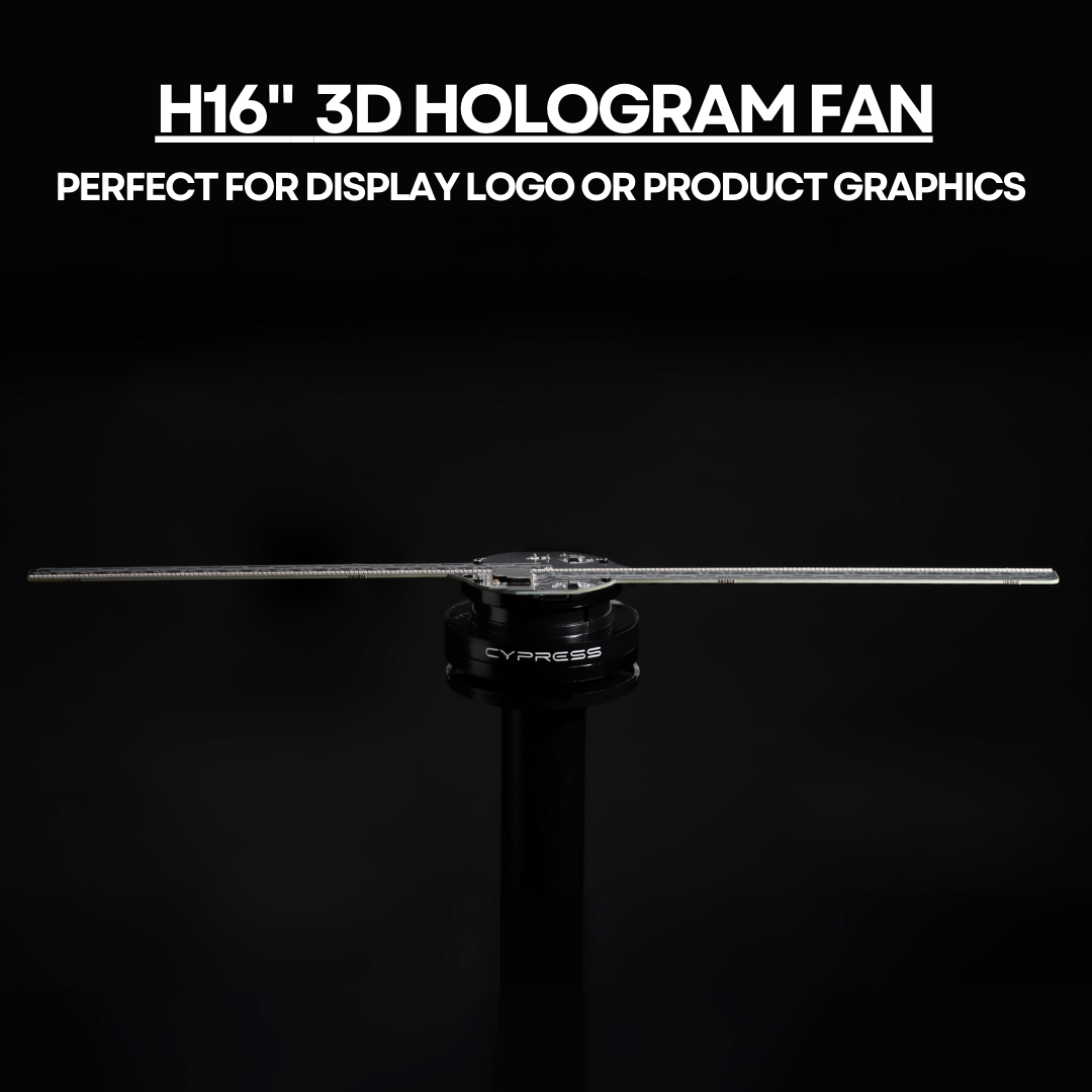 H16" 3D Advertising Hologram - Cypress™
