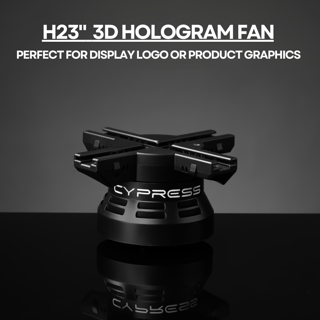 H"23 3D Advertising Hologram - Cypress™
