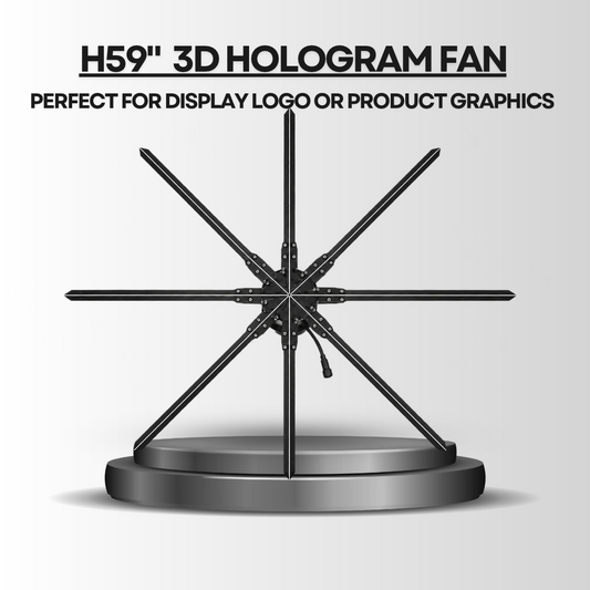 Ultra Size Hologram Fan - Cypress™