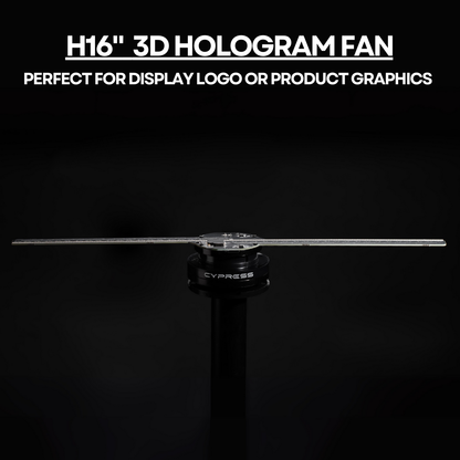 H16" 3D Advertising Hologram  - Cypress™
